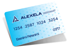 Скидочная карта Alexela